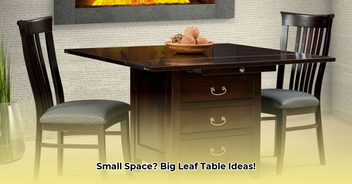 small-space-leaf-table-ideas
